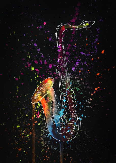 Saxophon, Musikinstrument, Musik