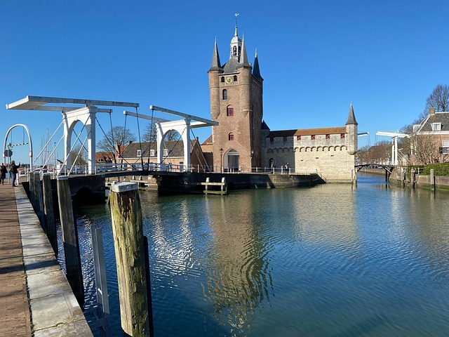 Zirikzeek, Niederlande, Kanal, Wasser