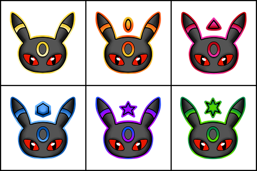 Abzeichen, Twitch, Symbol, Pokémon