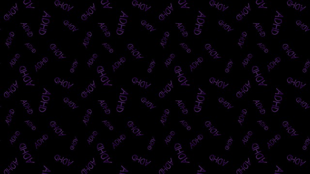 Free background adhd pattern illustration