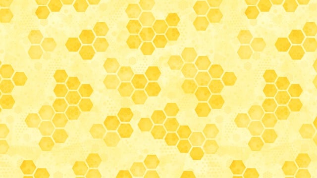 Free honeycomb hexagon background illustration