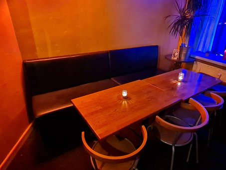 Bar, Stôl, Stretnutie, Prázdny