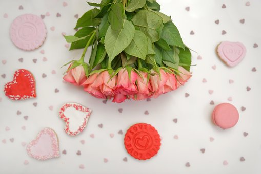 Roser, Dekoration, Design, Flora, Bloom