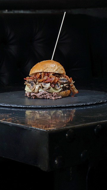 Eten, Hamburger, Belegd Broodje, Vlees
