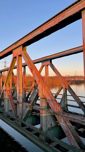 Brug, Stalen Brug, Spoorbrug, Ruhr
