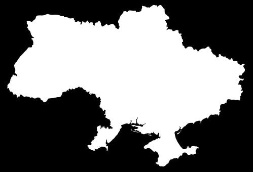 Ukraine, Nation, Land, Kort, Flag, Kiev