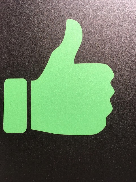 Free Green Thumbs Up photo and picture