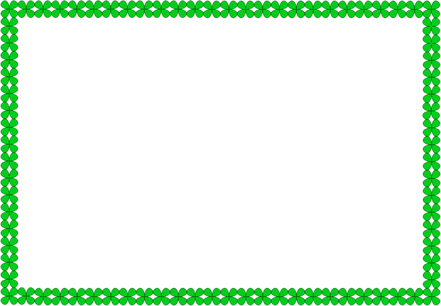 Free frame border leaves vector