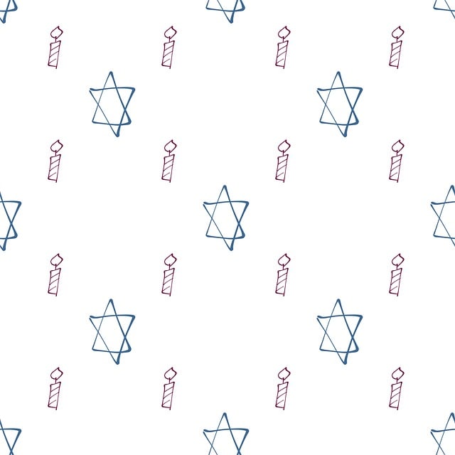 Free pattern shalom saturday illustration