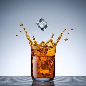 Băutură, Whisky, Gheaţă, Alcool, Sticlă