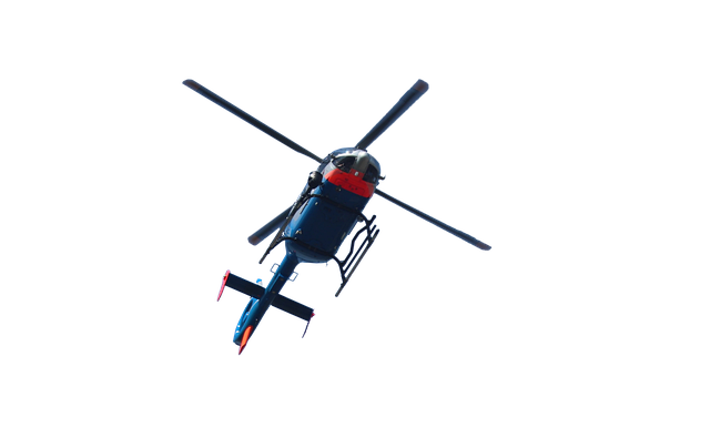 Free helicopter flight aviation illustration