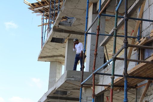 Free Man Construction Site photo and picture
