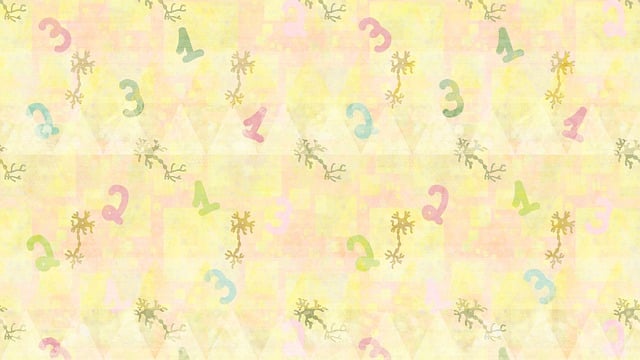 Free numbers math counting illustration