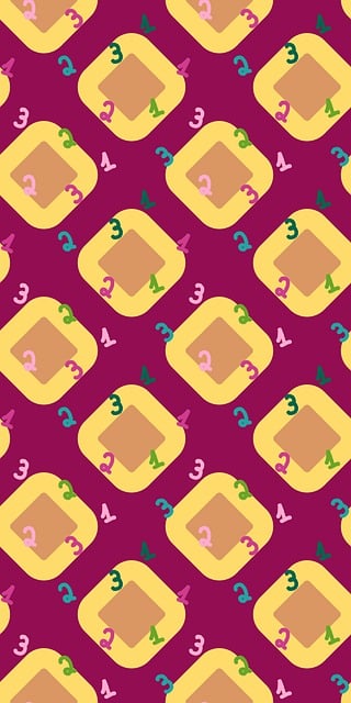 Free numbers math counting illustration