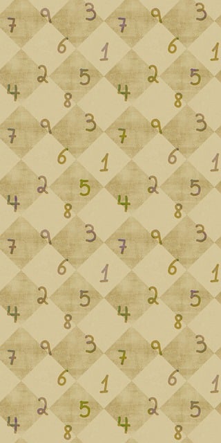 Free numbers math counting illustration