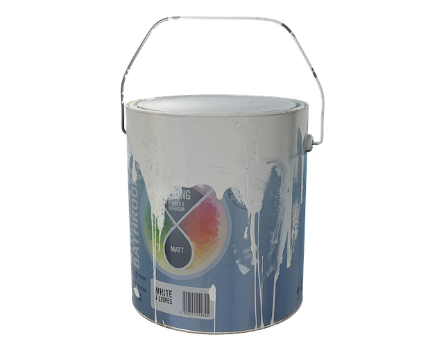 Free paint bucket painting illustration