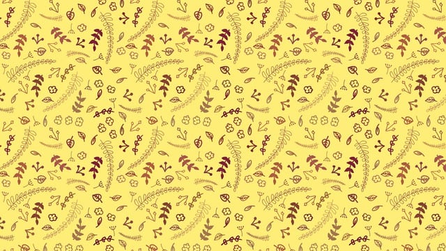 Free background pattern flowers illustration