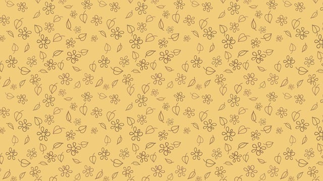Free background pattern flowers illustration