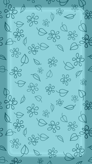 Free background pattern flowers illustration