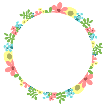 Rahmen, Saum, Blumen, Blätter, Natur