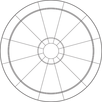 Circulo, Rueda, Astrología, Zodíaco