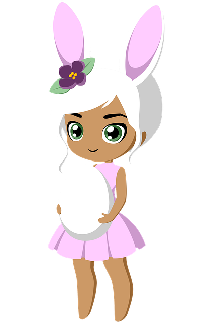Download free HD stock image of Easter Rabbit Free easter rabbit egg illustration
