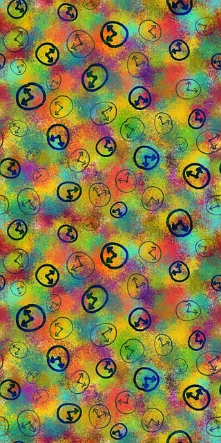 Free pattern texture time illustration