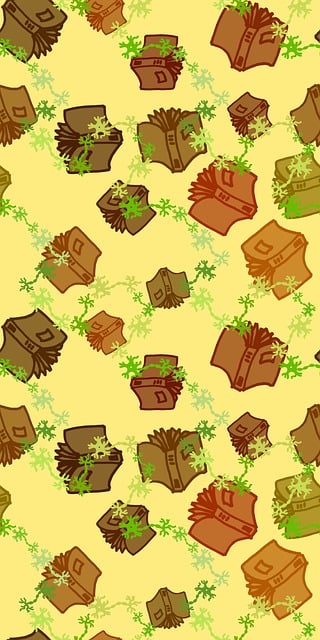 Free neuron books background illustration