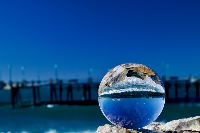 Free Lens Ball Ocean photo and picture