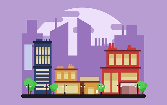 Free Buildings City vector and picture