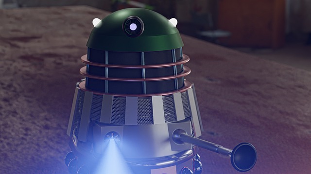 Free sci-fi space alien illustration