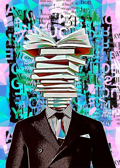 Free wisdom books education illustration