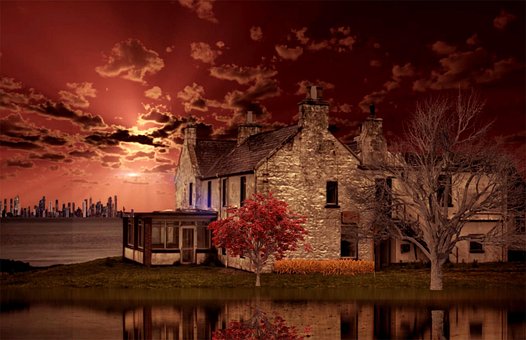 Free Sunset Storm photo and picture