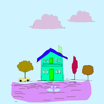 Free Drawing Childhood vector and picture