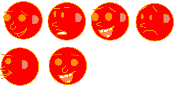 Free Emotions Expression vector and picture