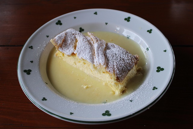 Free Dessert Cream Strudel photo and picture