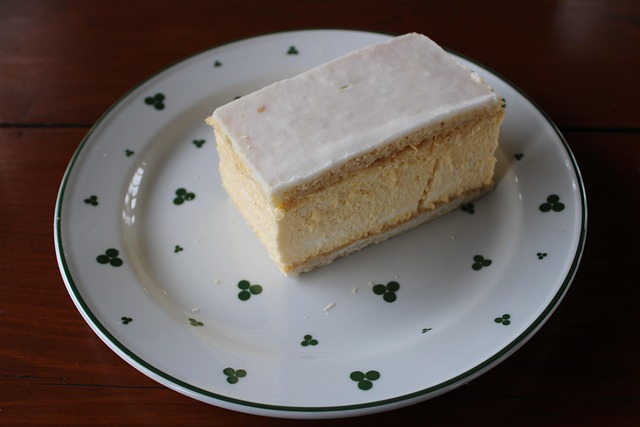Free Cake Cream Slices photo and picture
