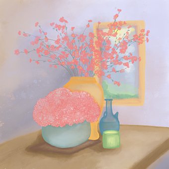 Free Flowers Vase illustration and picture