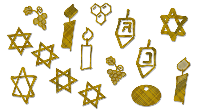 Free candles symbol pattern illustration