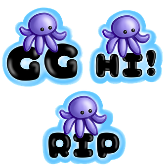 Emoji, Natur, Emoticon, Twitch, Krake