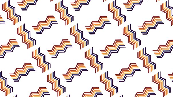 Abstrakte Kunst, Diagonale Streifen