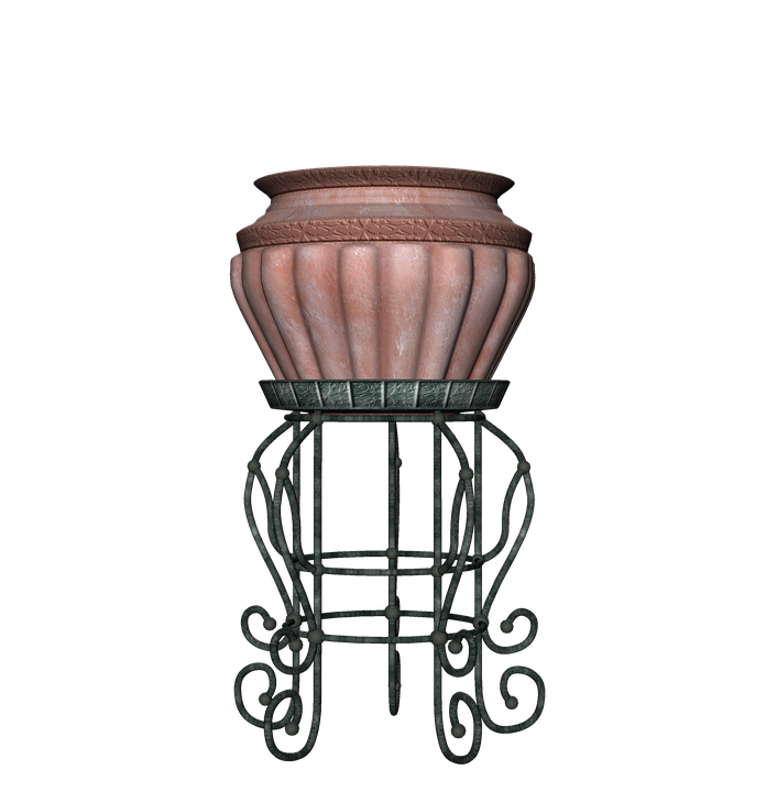 Download Pot, Stand, Pottery. RoyaltyFree Stock Illustration Image