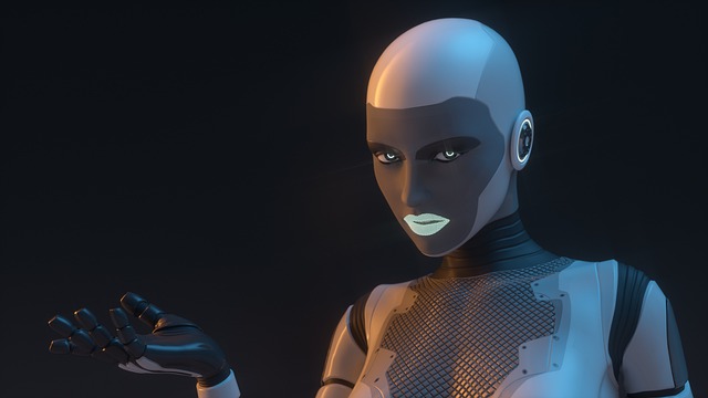 Free robot future ai illustration