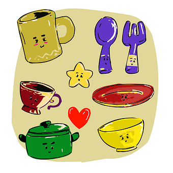 Free Kitchen Kitchen Utensils vector and picture