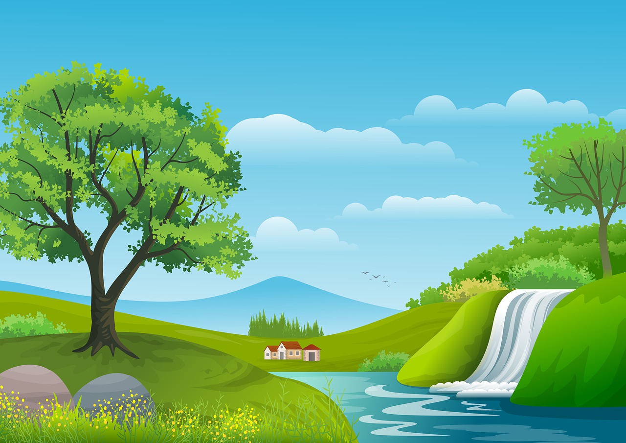 Nature Wallpaper Drawn Wallpapers Masstone Beautiful Natural Scenery