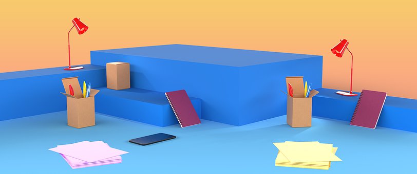 Free Office Stationery illustration and picture