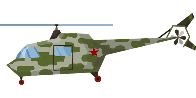 Free Helicopter Military vector and picture