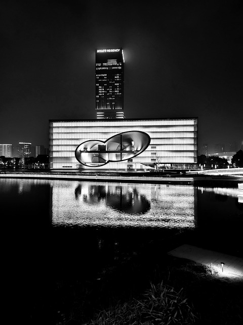 Nacht, Stadt, Polytheater Shanghai