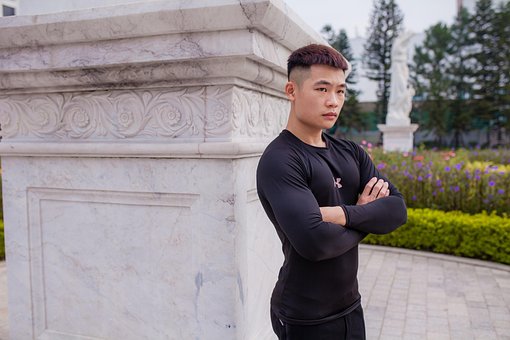 Free Man Pose photo and picture