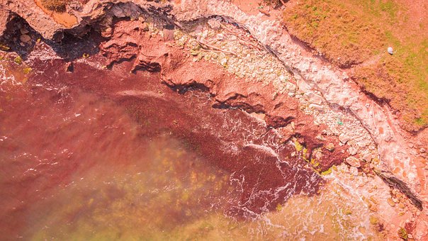 Drone, Kyst, Erosion, Hav, Adriaterhavet